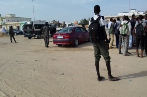 Article : Mauritanie: Rassemblement d’étudiants à Nouakchott, la police réprime